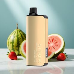 Alibarbar Ingot 9000 Puffs Erdbeere Kokosnuss Wassermelone 22ml 2350mAh LED