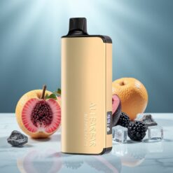 Alibarbar Ingot 9000 Züge 22ml Brombeer-Eis LED 2350mAh