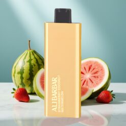 Alibarbar Pandora 7000 Puffs Einweg-Vape Erdbeere-Kokos-Wassermelone (17 ml, 70 g)