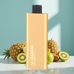Alibarbar Pandora 7000 Züge Einweg-Vape Kiwi-Ananas (17 ml, 1.0 Ω)
