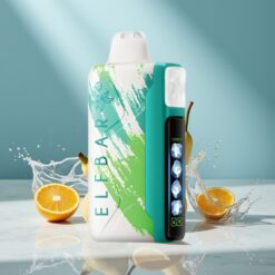ELF BAR Ice King 40000 Züge 20ml 5% Nikotin LCD Baja Spritze