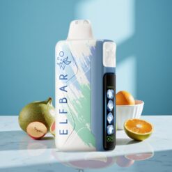 ELF BAR Ice King 40000 Züge 20ml Blau-Razz Eis LCD Dual-Luftstrom