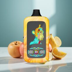 Fumot Digital Monkey 40000 Wegwerf-Vape Doppelapfel, Dual-Mesh, 850mAh, Typ-C