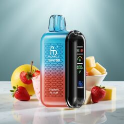 Fumot Tornado 20000 Puffs Dual Mesh 20ml Erdbeer-Eis Disposable Vape