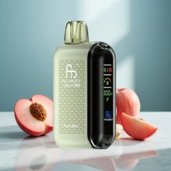 Fumot Tornado 20000 Züge Dual Mesh 20ml Pfirsich-Beere 2% Nikotin