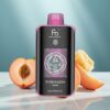 Fumot Tornado 25000 Puffs HD Bildschirm 20ml Saftiger Pfirsich Eis Typ-C