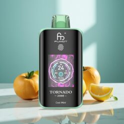 Fumot Tornado 25000 Puffs HD Bildschirm 700mAh Kühle Minze