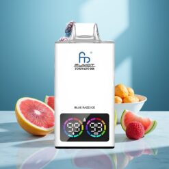Fumot Tornado 35K Wegwerf-Vape Blau-Razz-Eis – Dual Mesh, 15ml, USB-C