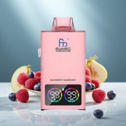 Fumot Tornado 35K Wegwerf-Vape Blaubeere-Himbeere mit Dual-Mesh-Coil & 15ml Liquid
