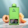 Fumot Tornado 35K Wegwerf-Vape Juicy Peach Eis – Dual Mesh, 15ml, USB-C