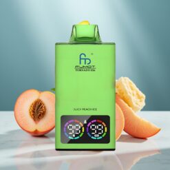 Fumot Tornado 35K Wegwerf-Vape Juicy Peach Eis – Dual Mesh, 15ml, USB-C