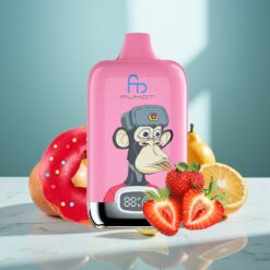 Fumot Tornado Digital 12000 Puffs 20ml MTL Mesh Lush-Eis