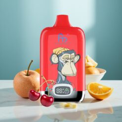 Fumot Tornado Digital Box 12000 Züge 20ml Eis-Pop MTL Mesh Coil Typ-C