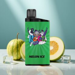 IGET Bar 3500 Puffs Disposable Vape Meloneis mit 1400 mAh & Mesh Coil