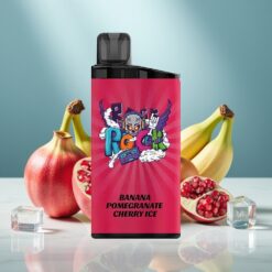 IGET Bar 3500 Züge Banane Granatapfel Kirsche Eis 1,2 Ohm Mesh 1400 mAh