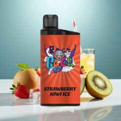 IGET Bar 3500 Züge Erdbeer-Kiwi-Eis 1400mAh Mesh Coil