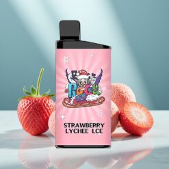 IGET Bar 3500 Züge Erdbeer-Litschi-Eis 1400 mAh 1,2 Ohm Mesh