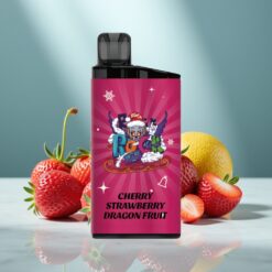 IGET Bar 3500 Züge Kirsch-Erdbeer-Drachenfrucht 1400 mAh Mesh