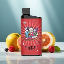 IGET Bar 3500 Züge Quadrupel-Beere 1400mAh Mesh Coil