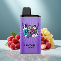 IGET Bar Pro 10000 Züge Disposable Vape Himbeer Traube mit 2000 mAh Akku