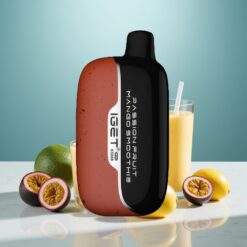 IGET Moon K5000 Puffs Disposable Vape Passionsfrucht-Mango Smoothie (5000 Züge, 81,5 g)