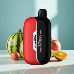 IGET Moon K5000 Puffs Disposable Vape Wassermelone Apfel – 5000 Züge, 81.5 g, Mesh Coil 1.35 Ohm