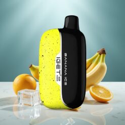 IGET Moon K5000 Puffs Wegwerf-Vape Bananeneis (5000 Züge, 1.35 Ohm Mesh Coil)