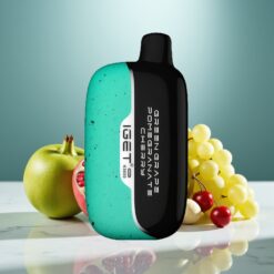 IGET Moon K5000 Puffs Wegwerf-Vape Grüne Traube Granatapfel Kirsche 5000 Züge 81,5g