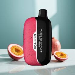 IGET Moon K5000 Puffs Wegwerf-Vape Passionsfrucht-Litschi (5000 Züge, 49.5x25.3x99.4 mm)