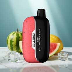 IGET Moon K5000 Puffs Wegwerf-Vape Wassermelone-Eis (5000 Züge, 1.35 Ohm Mesh)