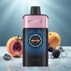 IGET ONE 12000 Züge Einweg-Vape Brombeer-Eis mit 2700 mAh & Farbdisplay
