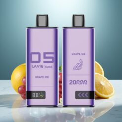 Lavie Cube 20000 Puffs Einweg-Vape Grape Ice 28ML 600mAh Typ-C