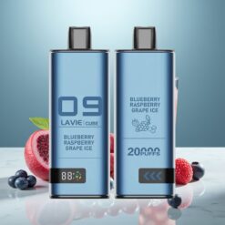 Lavie Cube 20000 Puffs Wegwerf-Vape Blaubeere Himbeere Traube Eis 28ML 600mAh