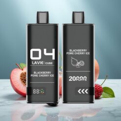 Lavie Cube 20000 Puffs Wegwerf-Vape Brombeer-Granatapfel-Kirsche-Eis 28ML 5%