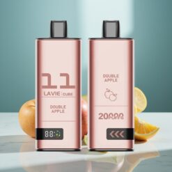 Lavie Cube 20000 Puffs Wegwerf-Vape Doppelapfel 28ML 5%