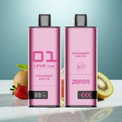 Lavie Cube 20000 Puffs Wegwerf-Vape Erdbeer-Kiwi-Eis 28ML 5%