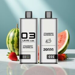 Lavie Cube 20000 Puffs Wegwerf-Vape Erdbeer-Wassermelone 28ML 5%