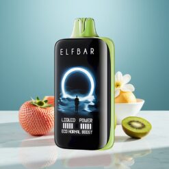 Elfbar Moonnight 40000 Züge, Erdbeer-Kiwi-Eis, 22ml, 1000mAh, Mesh Coil