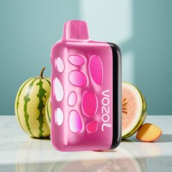 VOZOL RAVE 40000 Disposable Vape Erdbeer-Wassermelone-Pfirsich – 270° Leuchtend, Beat-Sync, 1000mAh