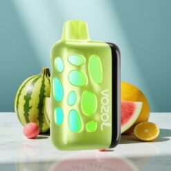 VOZOL RAVE 40000 Disposable Wassermelonen-Bubblegum – 270° Leuchtend, Beat-Sync, 1000mAh