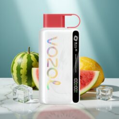 VOZOL STAR 9000/12000 Einweg-Vape Wassermelone-Eis mit S.i.L.C TECH & Recycling-Kunststoff