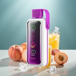 VOZOL Star 20000 Züge Dual Mesh 2,2" HD Spiegel Display Pfirsich Eis