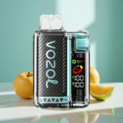 VOZOL Vista 20000 Züge 650mAh OLED 6-Stufen Miami Minze PCR 65% TPD